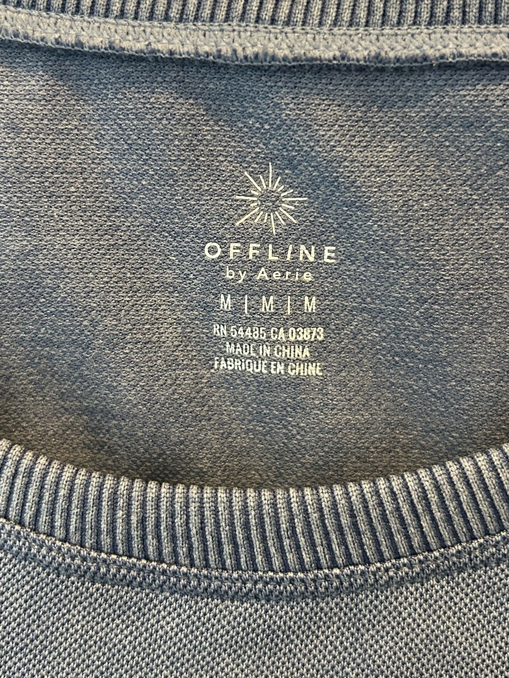 Offline X Aerie Women Round Neck Sleeveless Solid Tank Top Sz M - Picture 6 of 6